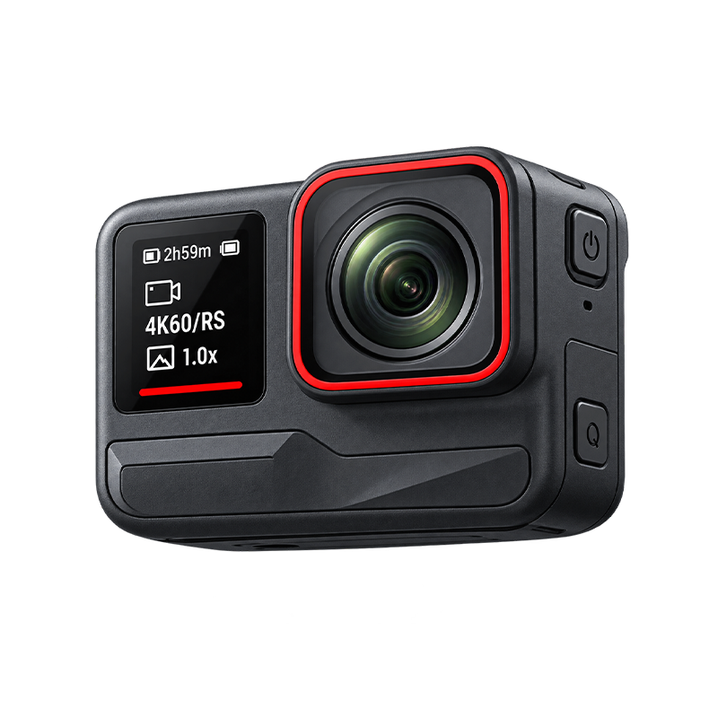 Action cam 4K 60 fps con stabilizzazione, WiFi e grandangolo