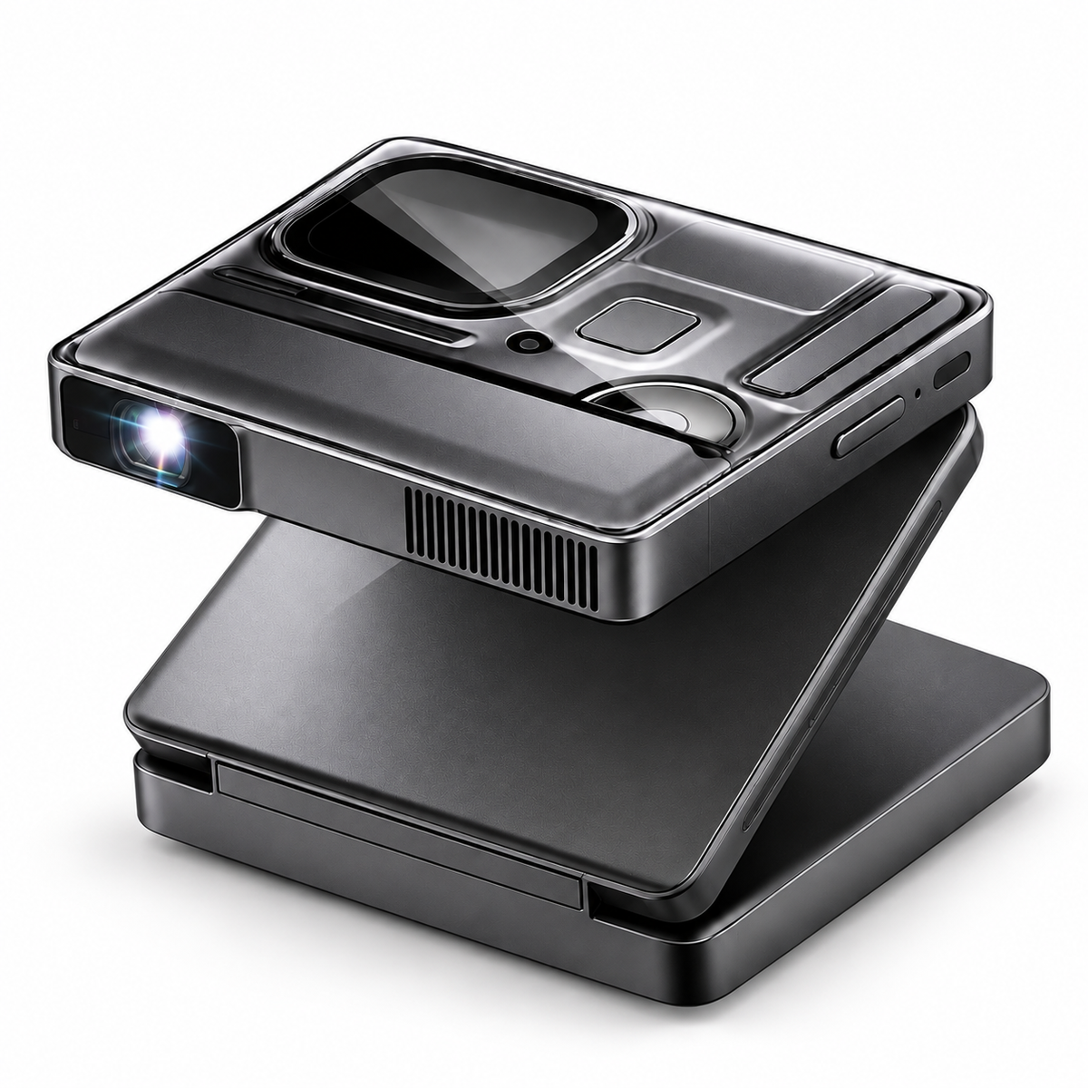 Mini proiettore portatile DLP con batteria integrata – supporto 1080p, WiFi dual band e Bluetooth
