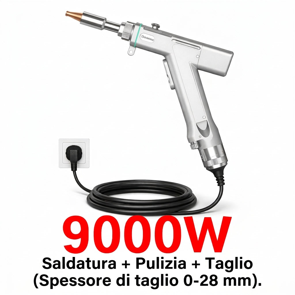 Saldatrice laser 4 in 1 – saldatura, taglio, pulizia e rimozione della ruggine