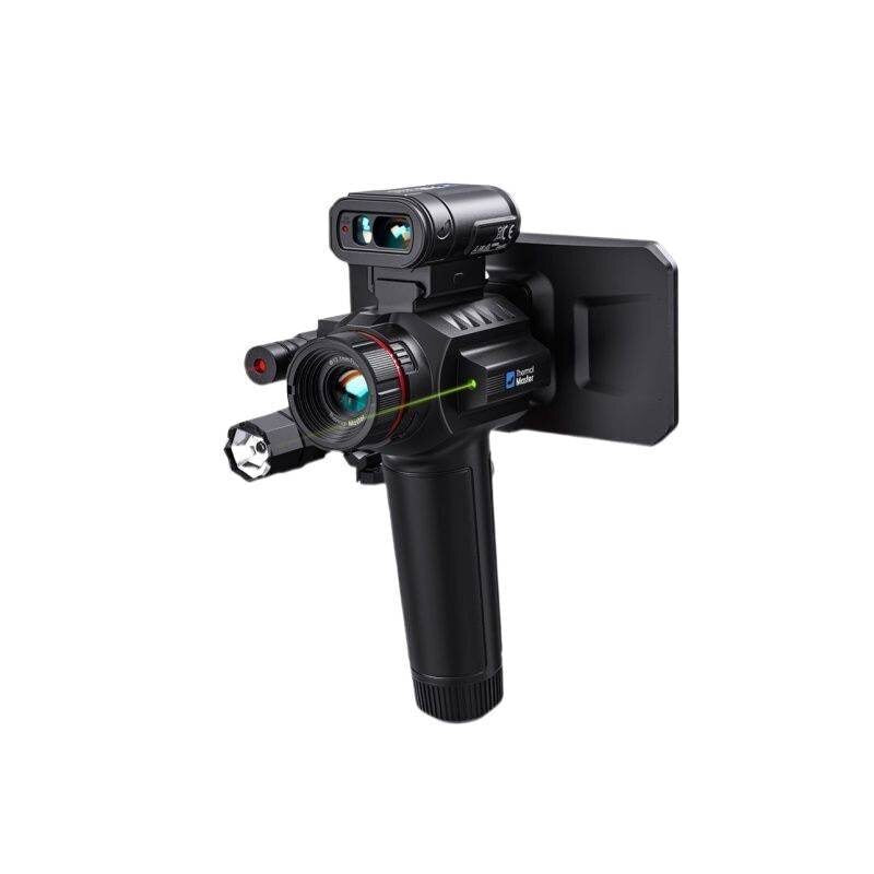 Binocolo termico con AI, fusione delle immagini e telemetro laser – video HD, IP67