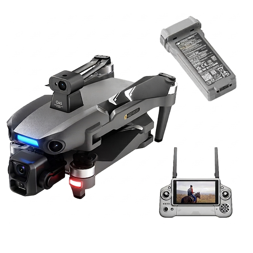 Drone termico professionale con telecamera 4K, infrarossi e GPS, per caccia, sicurezza e industria